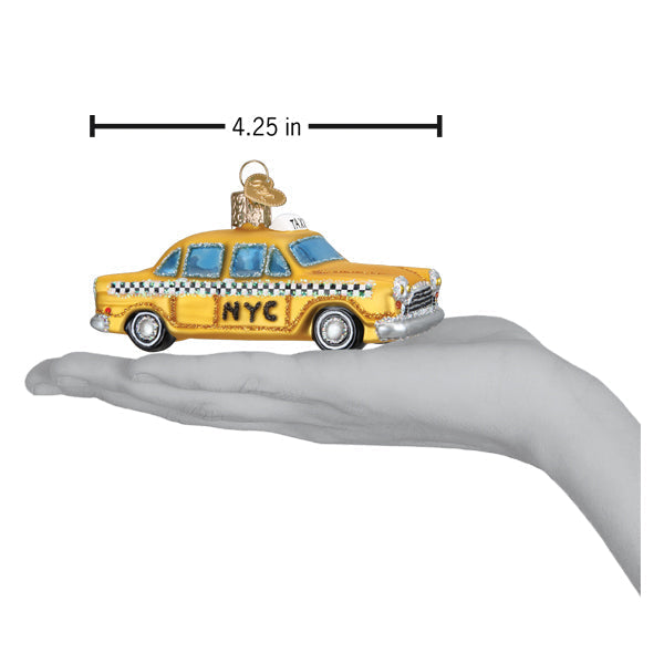 Old World Christmas: NYC Taxi Christmas Ornament