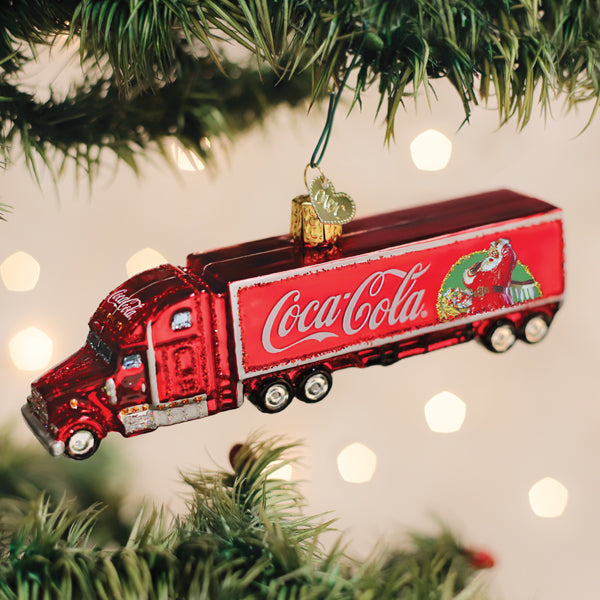 Coca-cola Christmas Truck Ornament - HT Animal Supply