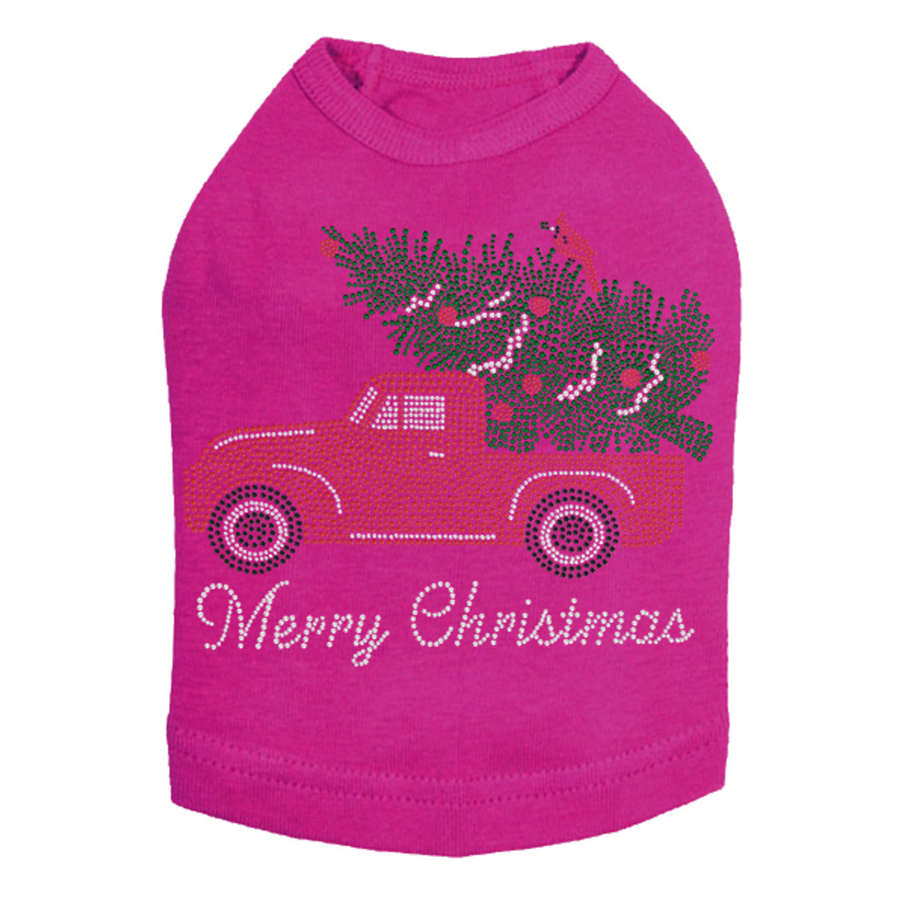 Christmas Truck - Dog Tank