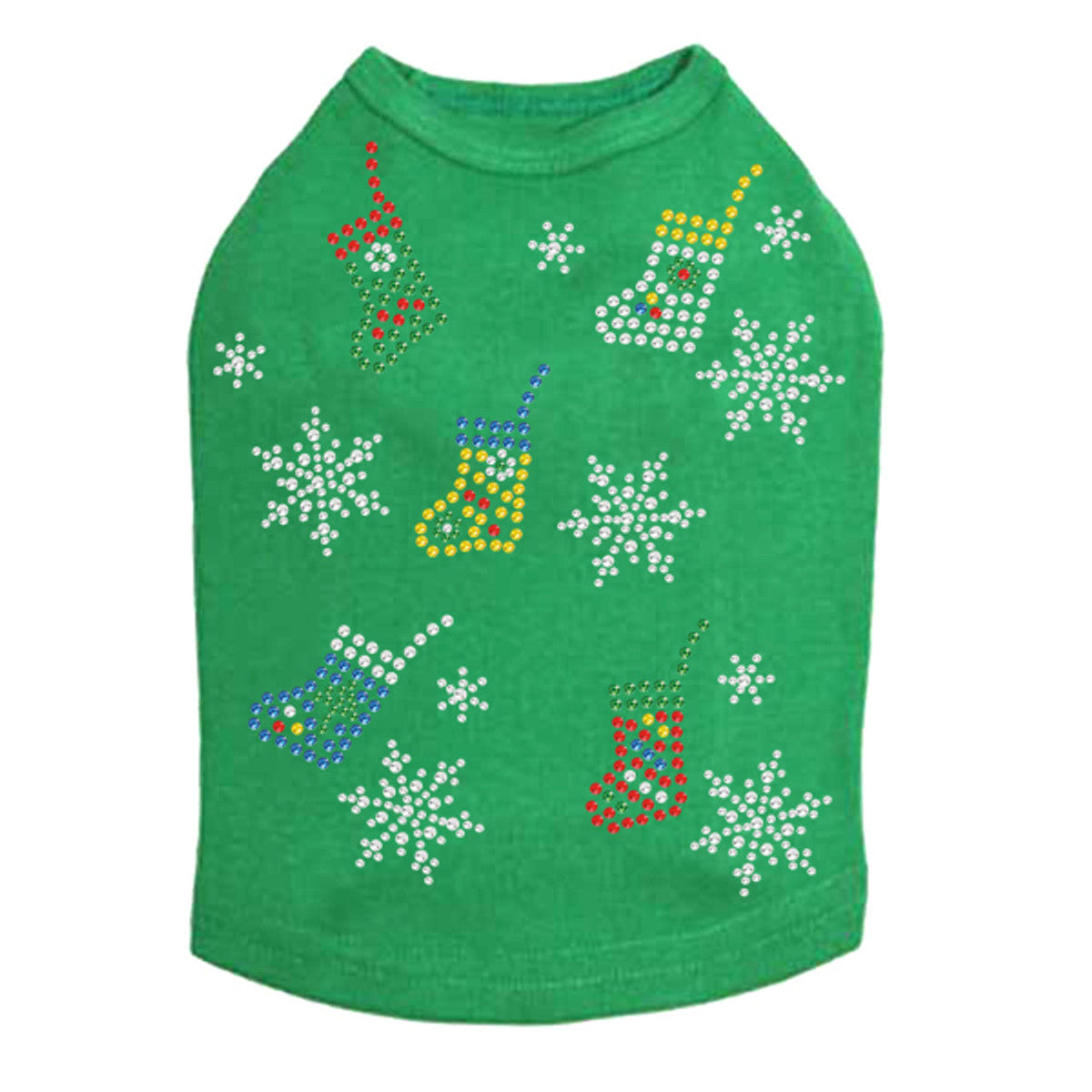 Stockings & Snowflakes - Womens Tee