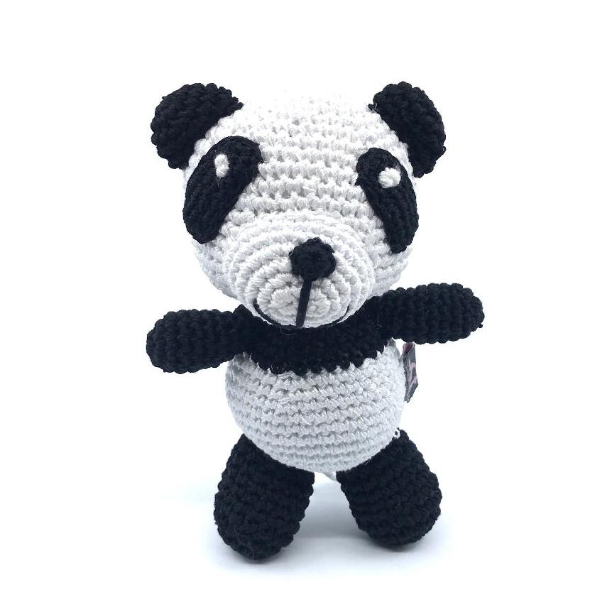 DOGO Panda Crochet Dog Toy