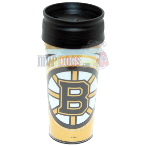 NHL Boston Bruins Insulated Travel Mug Tumbler by Hunter
