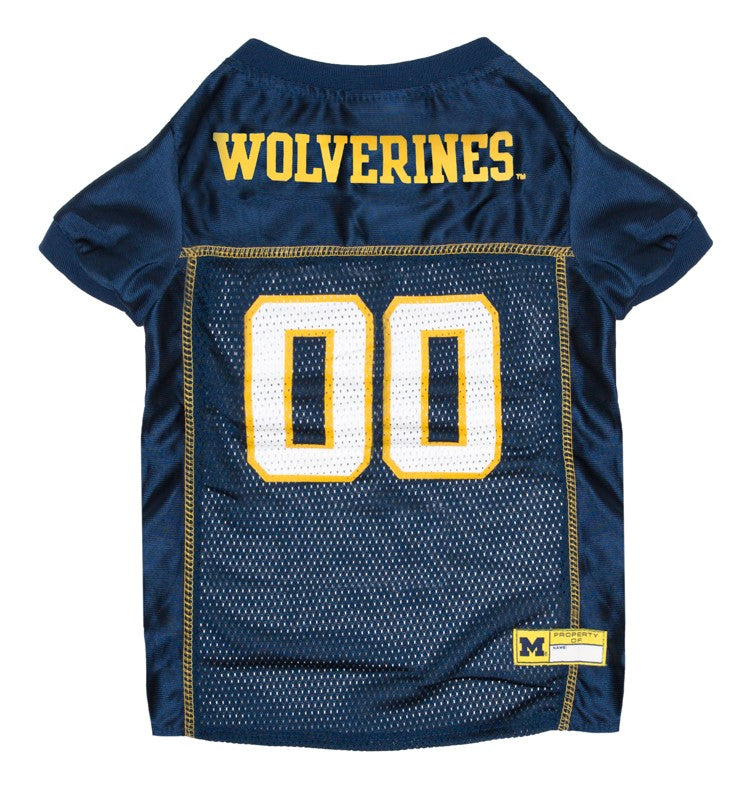 Michigan Wolverines Dog Jersey