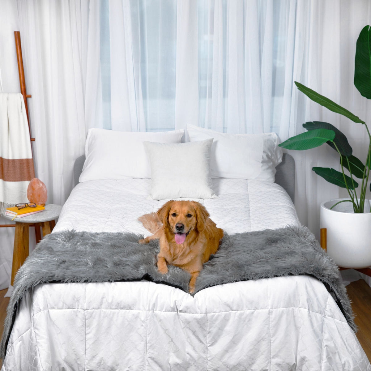 PupProtector Waterproof Bed Runner Charcoal Grey