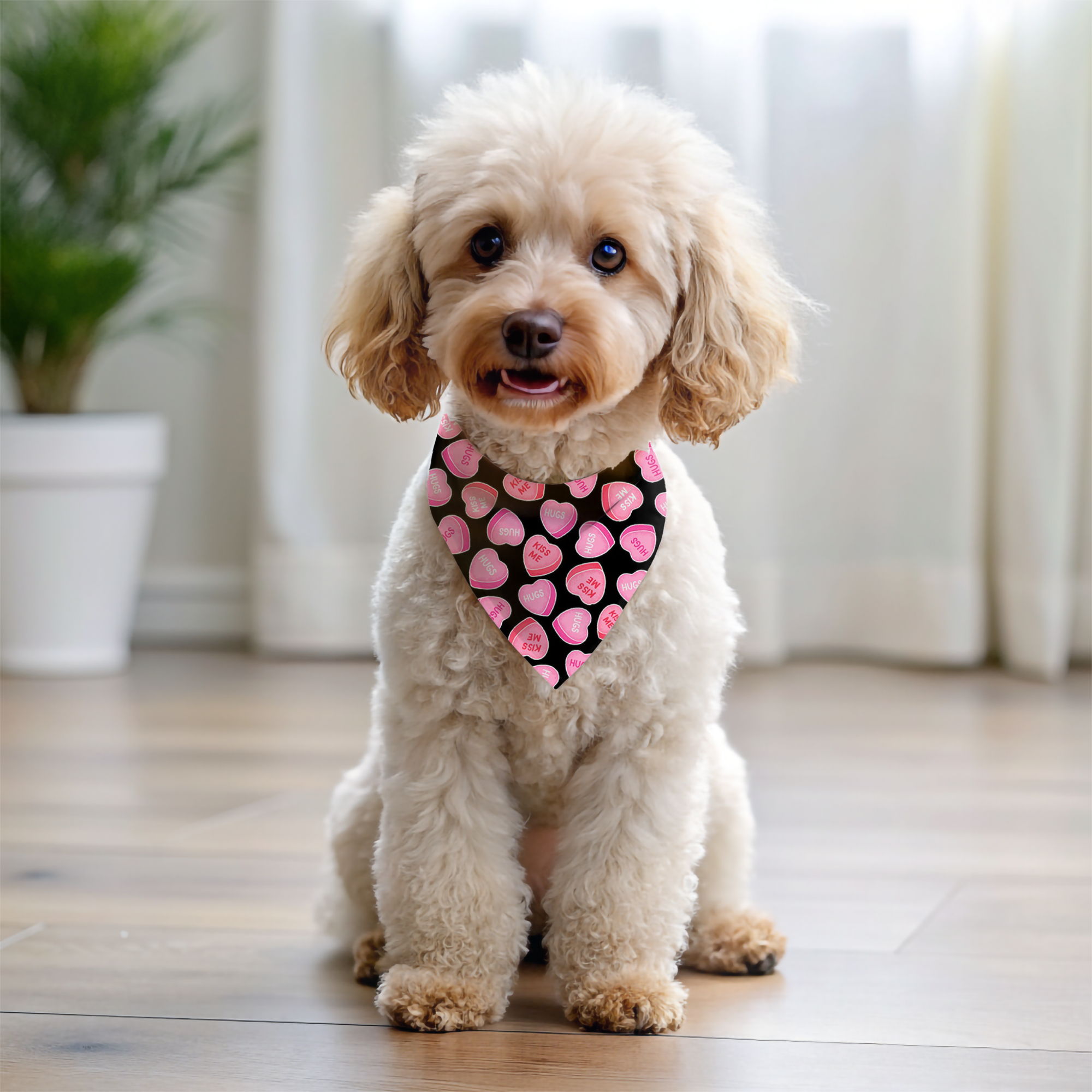 Valentines Day Dog Bandana