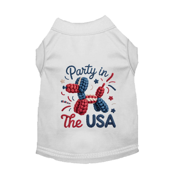 The All-American Socialite Dog Dress or T-Shirt
