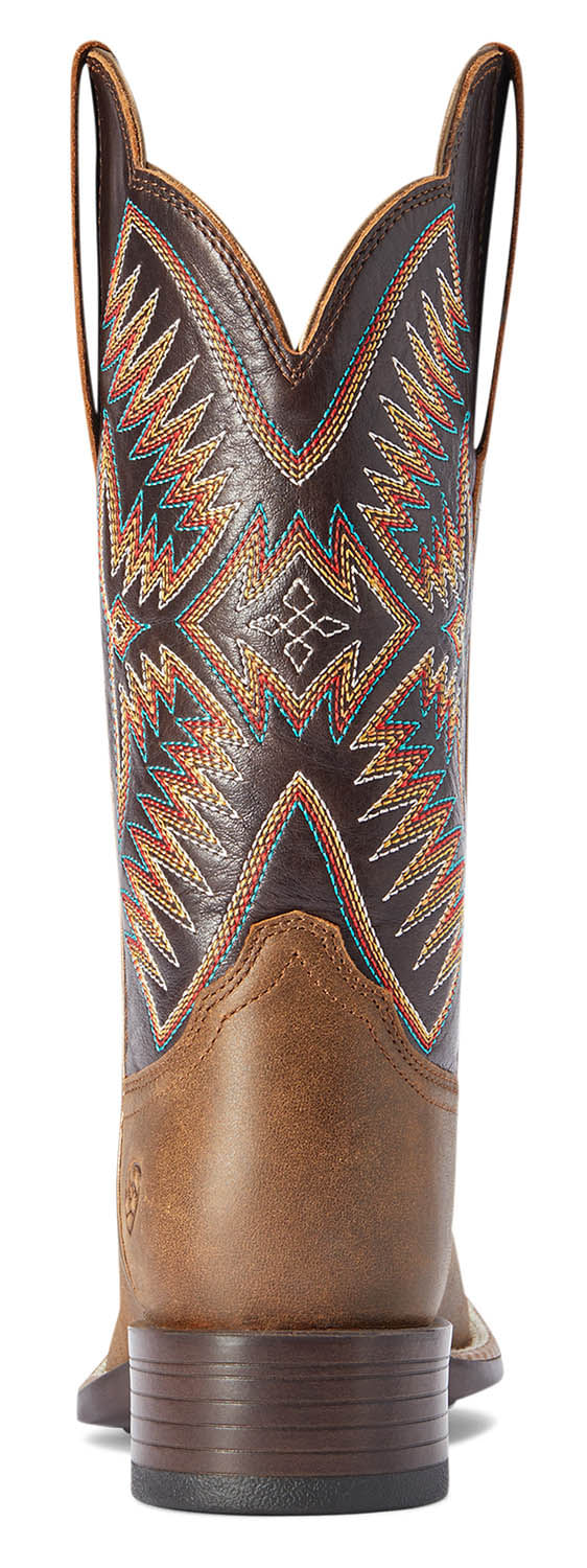 Ariat Womens Odessa StretchFit Western Boot, Fateful Brown