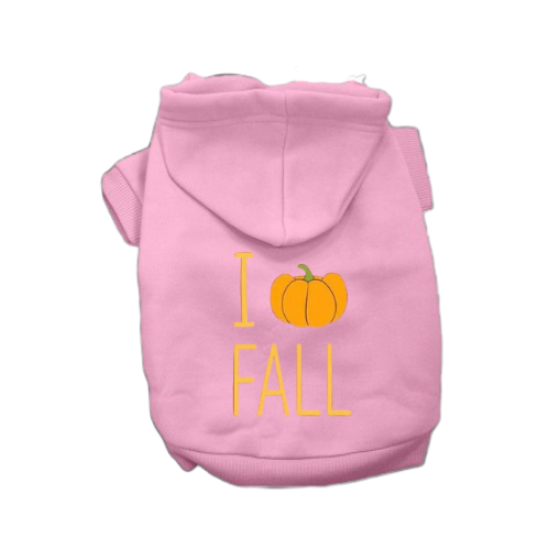 I Heart Pumpkin Fall- Dog Hoodie