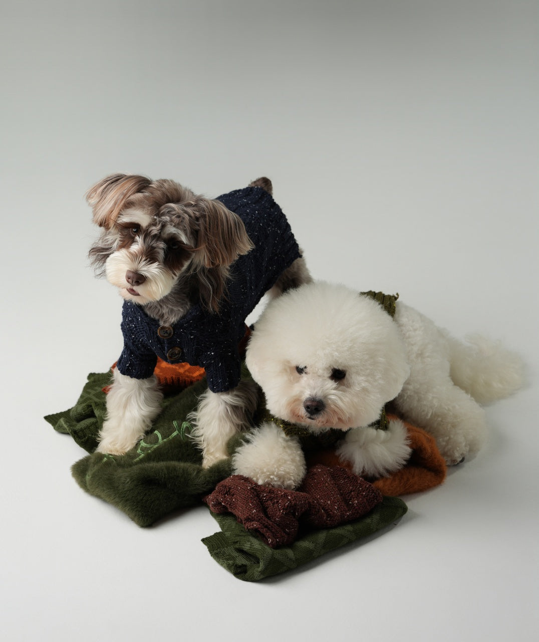 Glacier Pet Sweater-Navy