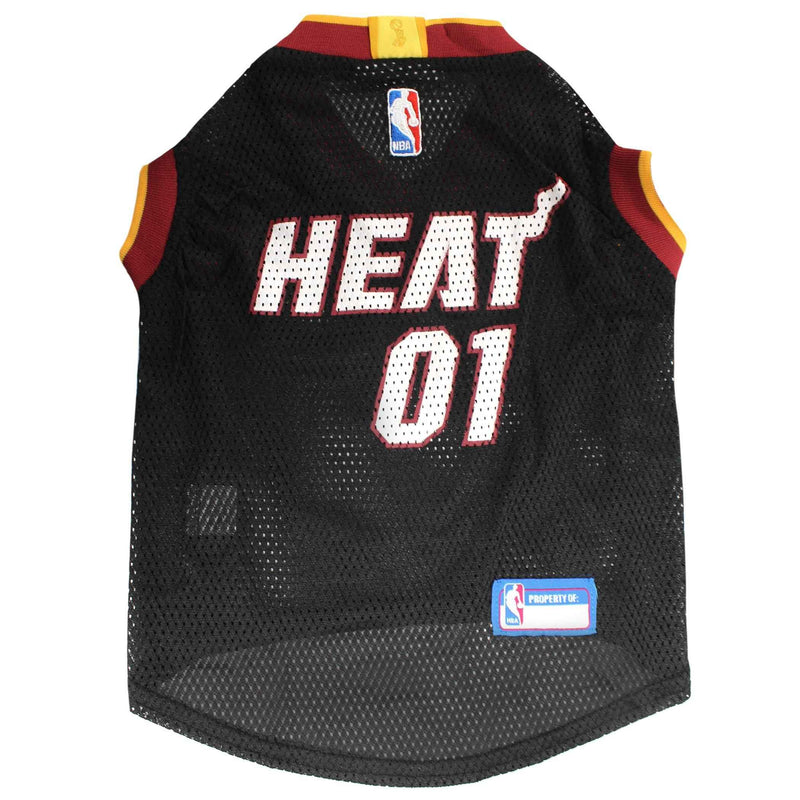 NBA Miami Heat Basketball Mesh Pet Jersey