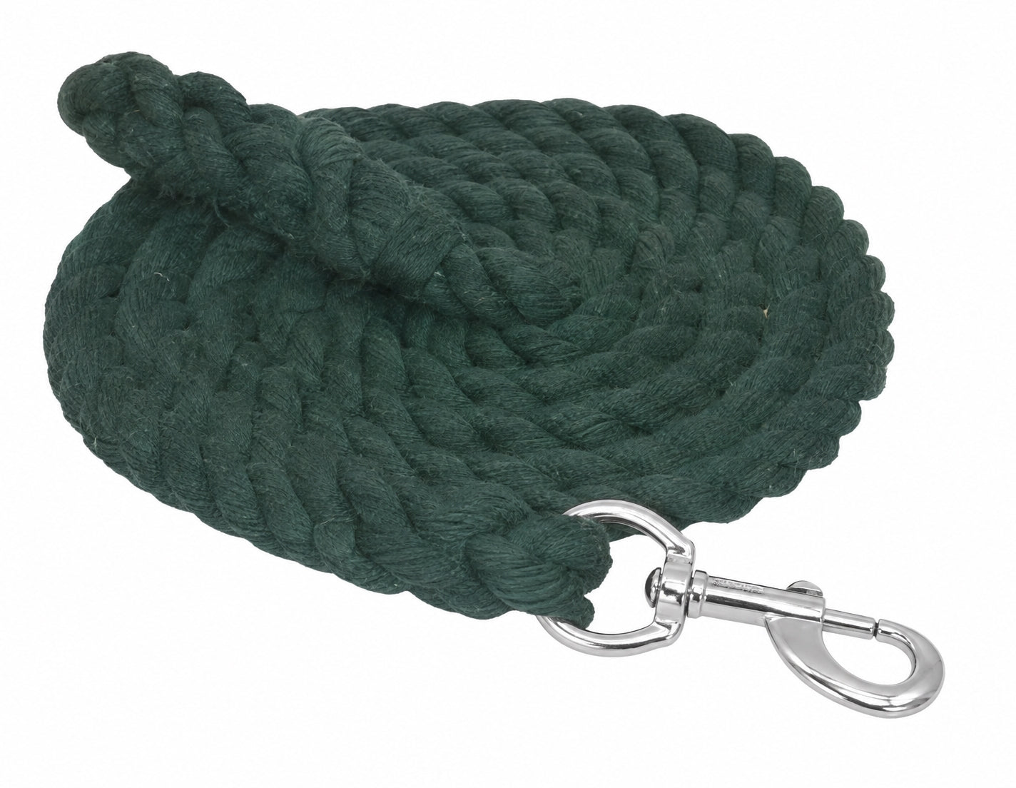 Gatsby Cotton 10ft Lead/Bolt Snap - Hunter - 10