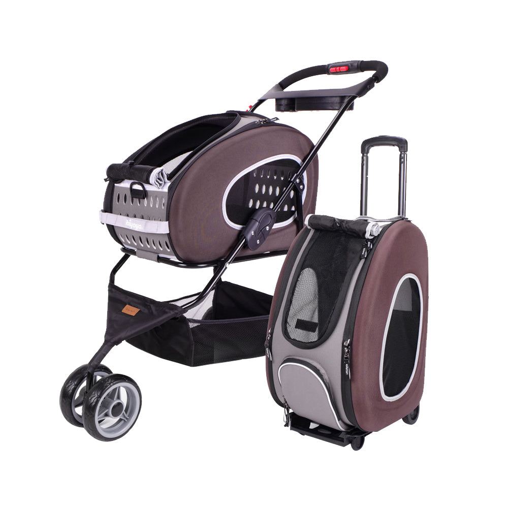 5-in-1 Combo EVA  Pet Carrier/Stroller (Luxury package)