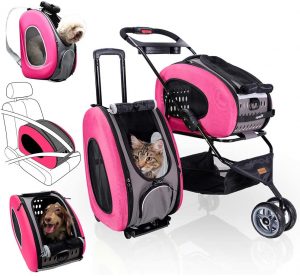 5-in-1 Combo EVA  Pet Carrier/Stroller (Luxury package)