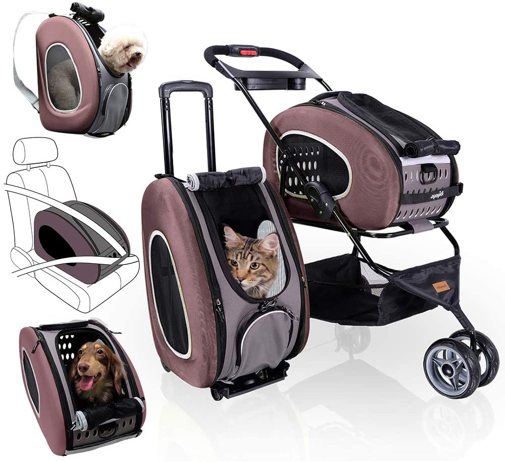 5-in-1 Combo EVA  Pet Carrier/Stroller (Luxury package)