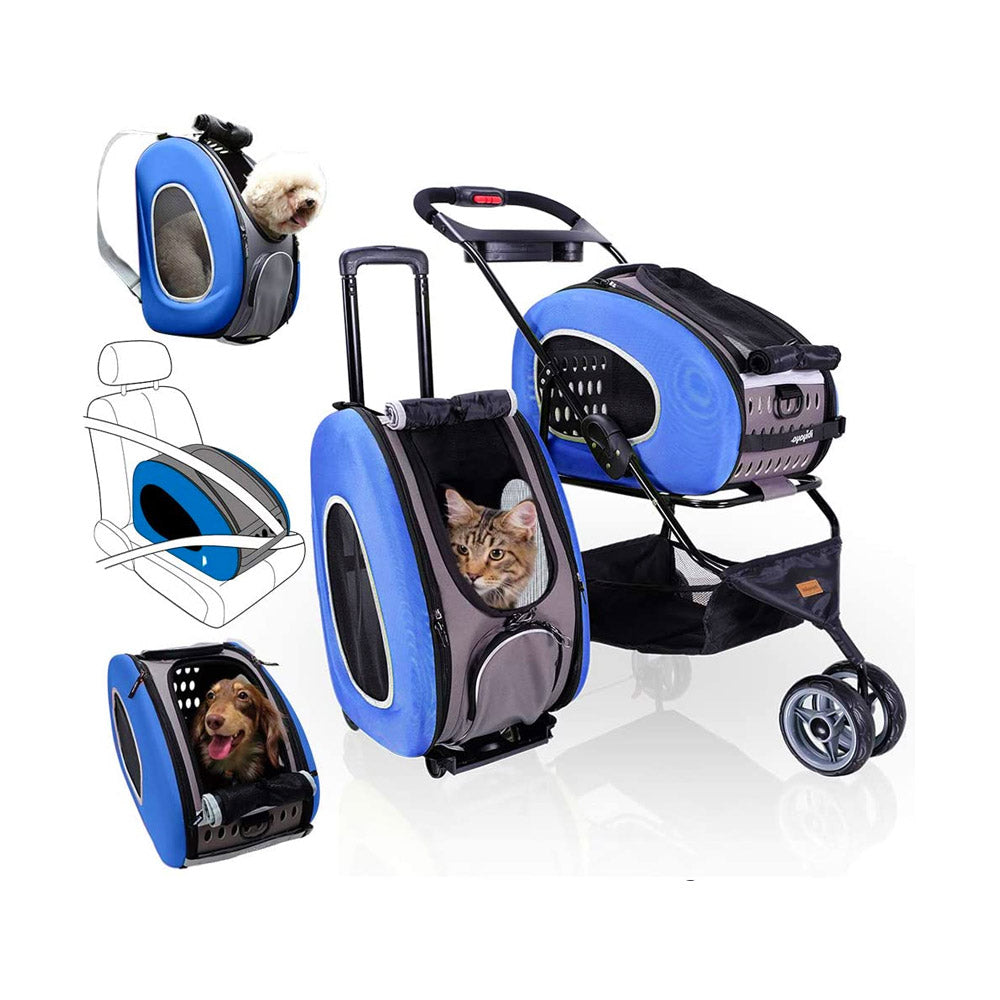 5-in-1 Combo EVA  Pet Carrier/Stroller (Luxury package)