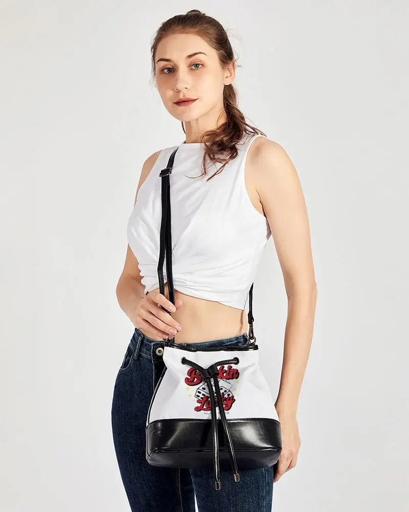 Buckin Lucky Drawstring Bucket Bag | HT Animal Supply