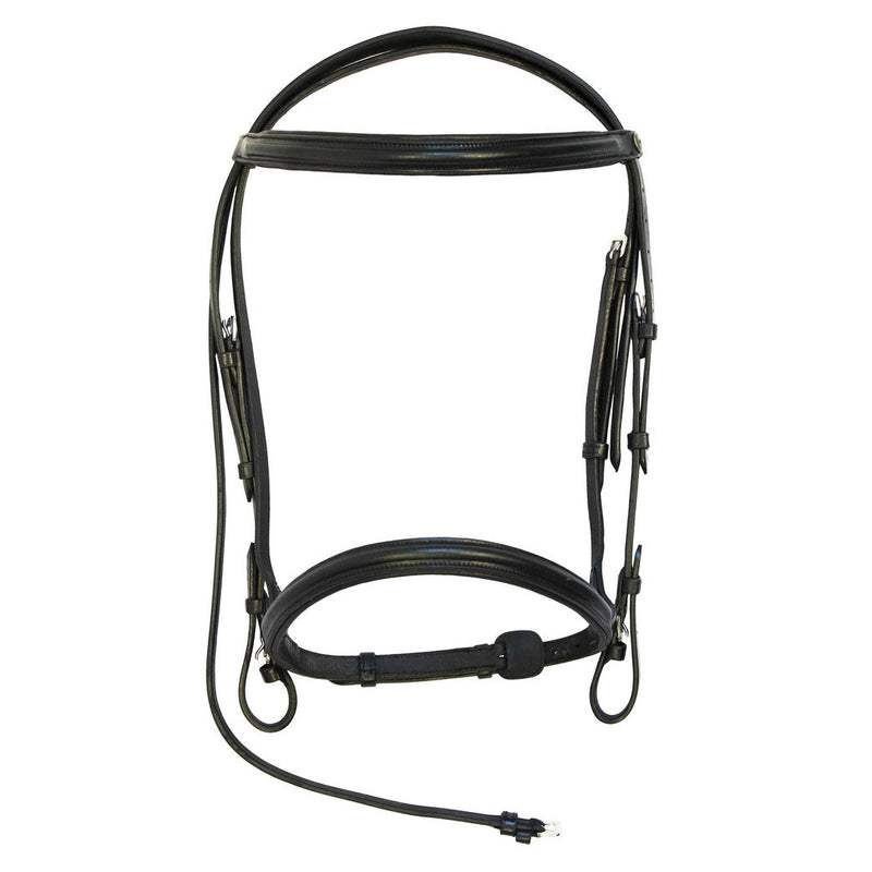 Henri de Rivel Pro Padded Dressage Bridle with Web Reins