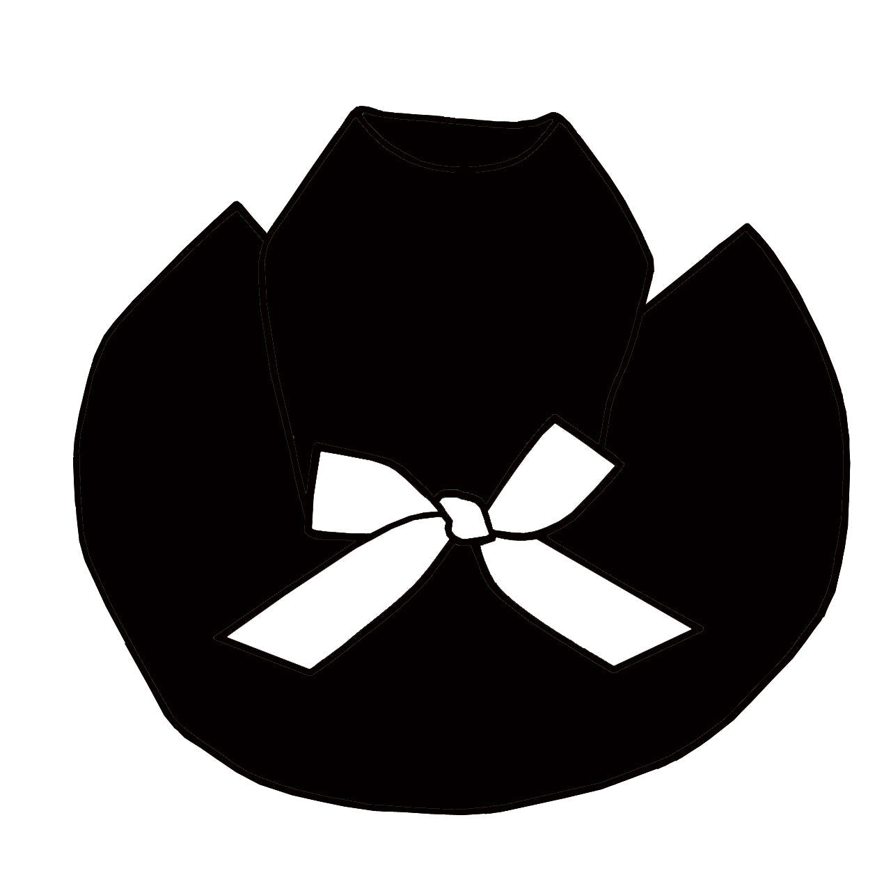 Skull with Black Bandanna - Custom Tutu