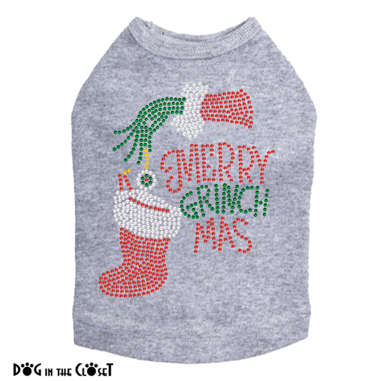 Merry Grinchmas - Dog Tank