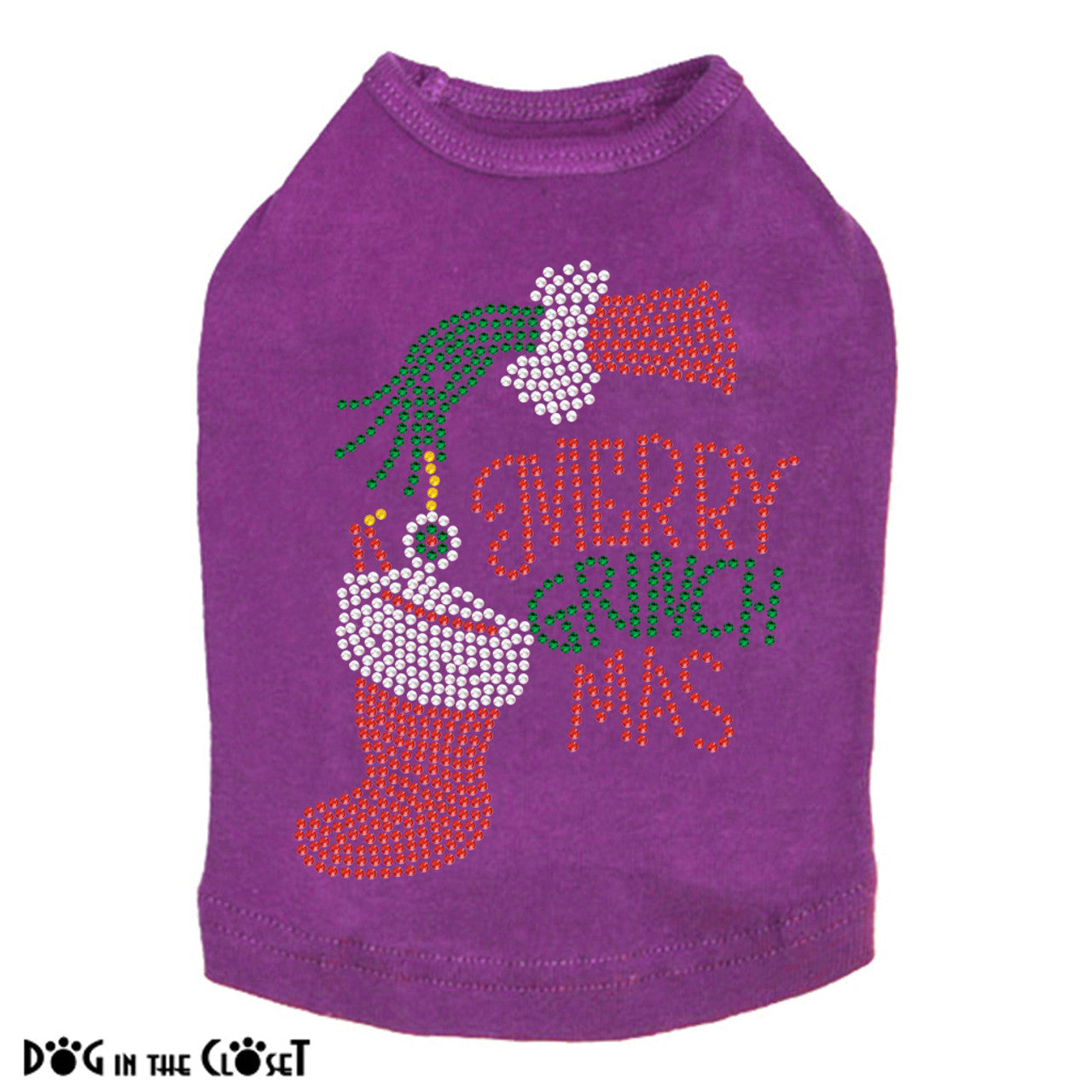 Merry Grinchmas - Dog Tank