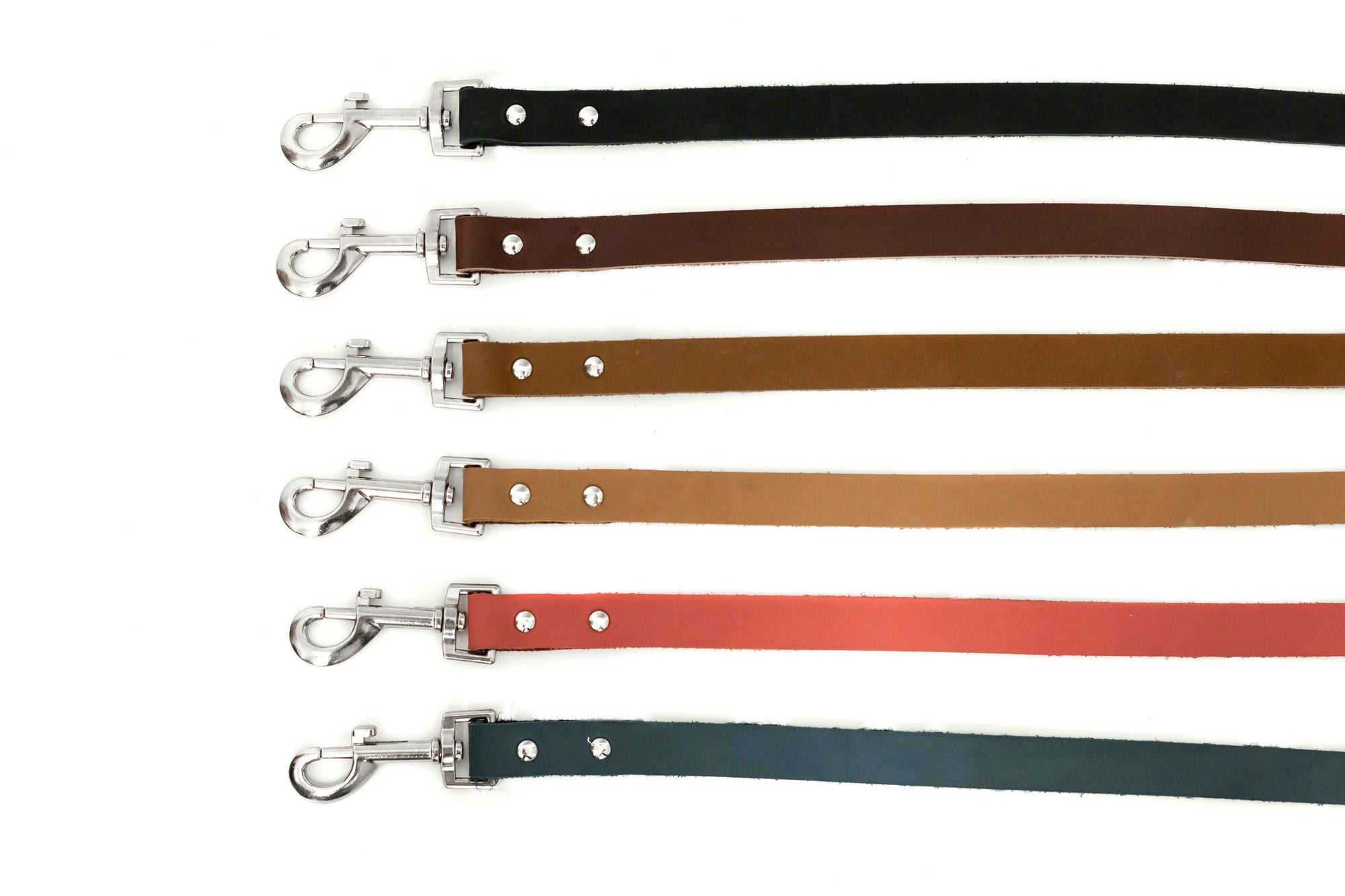Euro-Dog Modern Leather Dog Leash