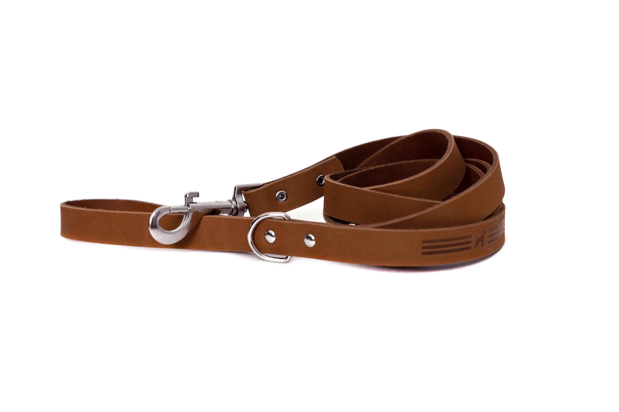 Euro-Dog Modern Leather Dog Leash