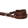 Modern Style Chocolate Leather Leash