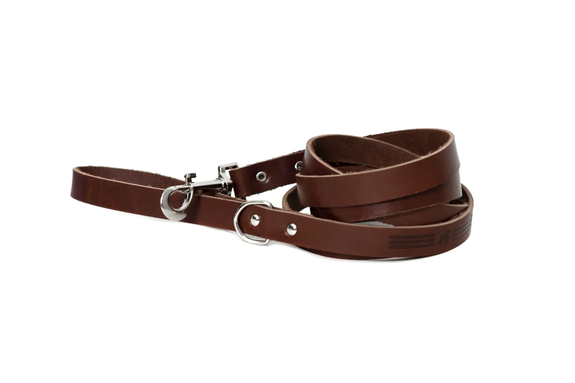 Euro-Dog Modern Leather Dog Leash