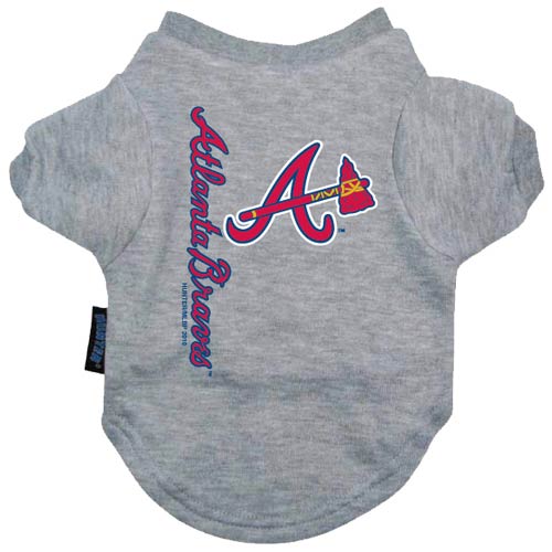MLB Atlanta Braves Dog T-Shirt by Hunter