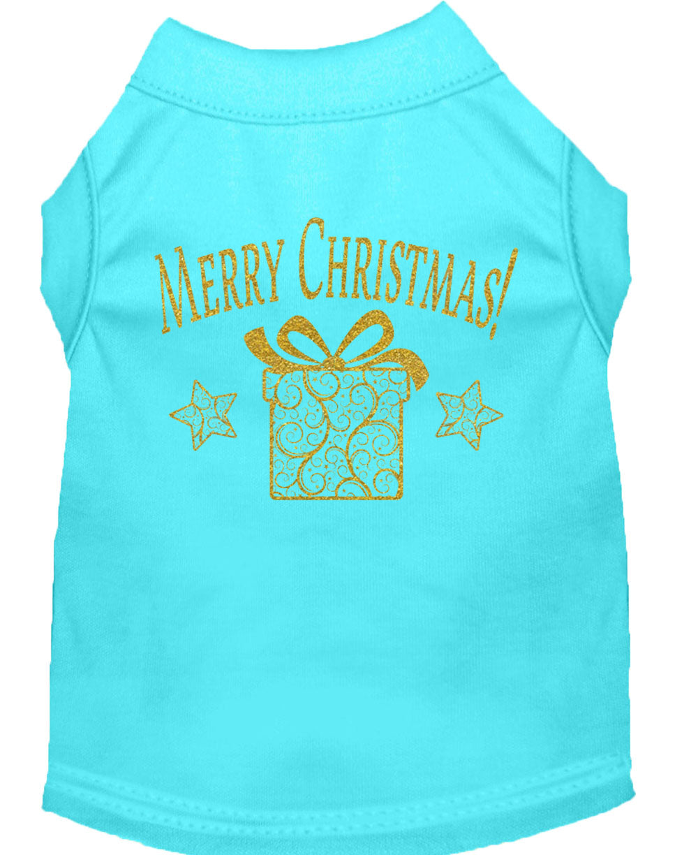 As You Wish Apparel – "Golden Christmas Present" Pet Shirt