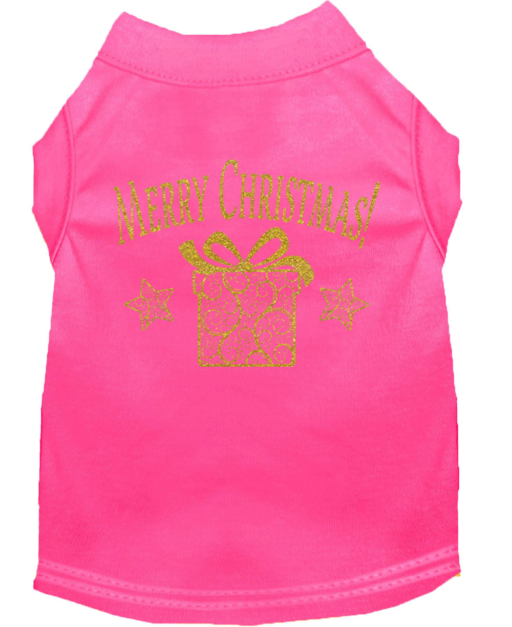 As You Wish Apparel – "Golden Christmas Present" Pet Shirt
