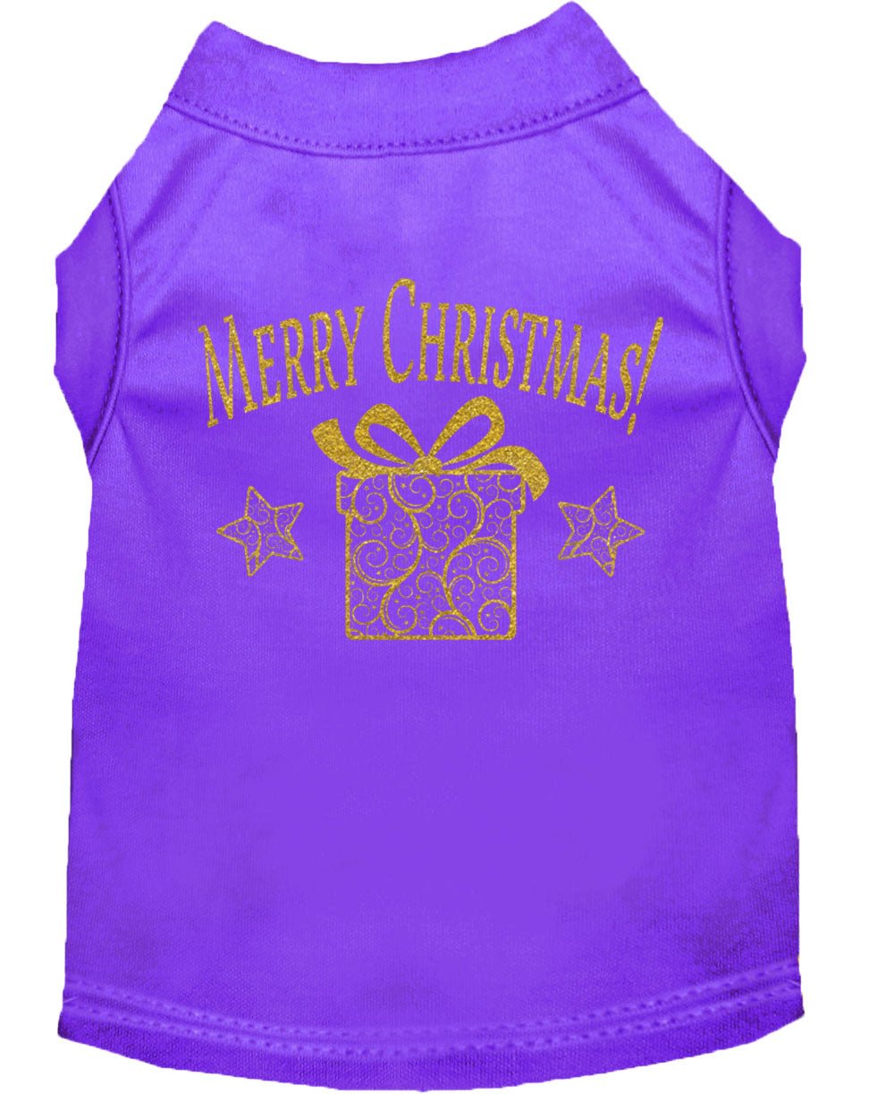 As You Wish Apparel – "Golden Christmas Present" Pet Shirt