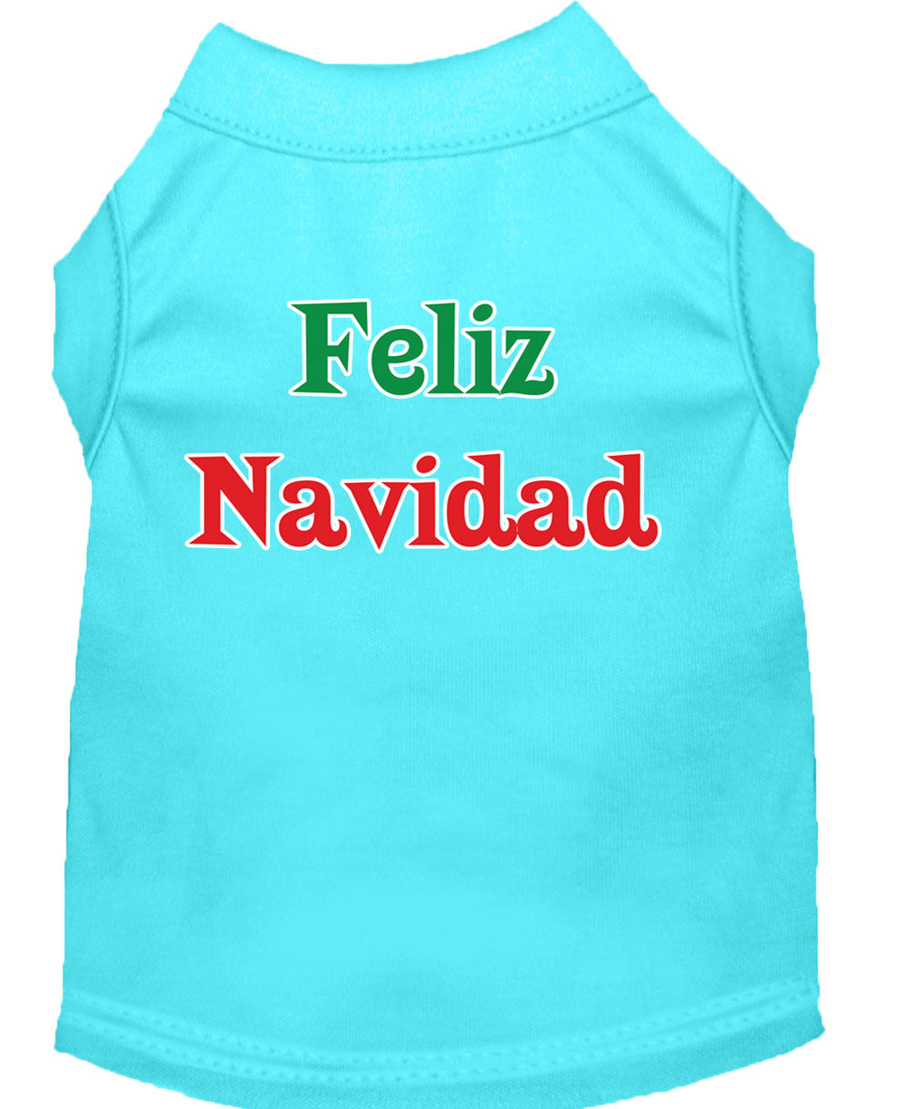 As You Wish Apparel – "Feliz Navidad" Christmas Pet Shirt