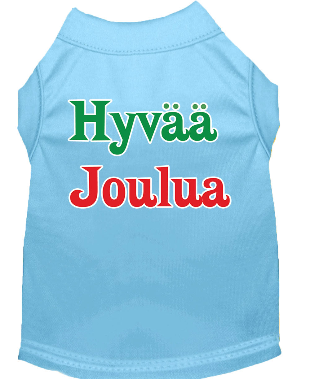 As You Wish Apparel – "Hyvaa Joulua" Christmas Pet Shirt