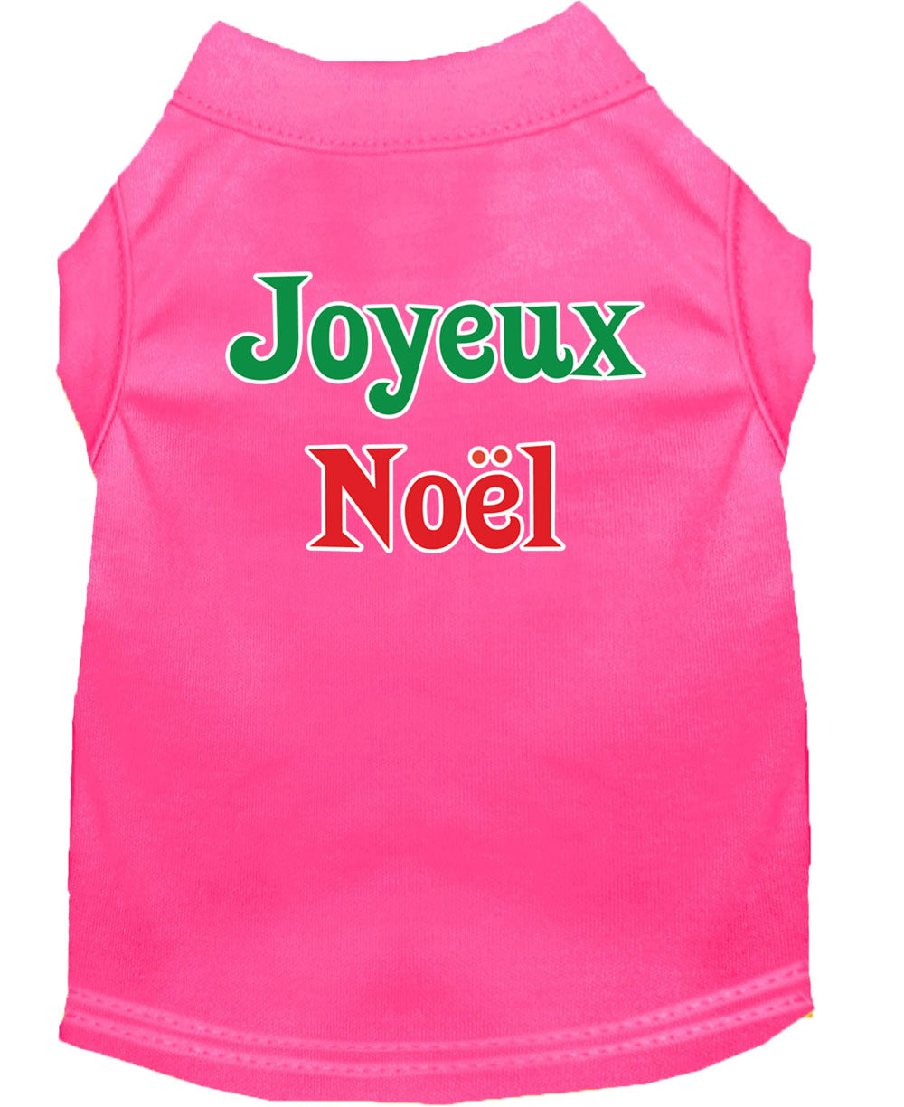 As You Wish Apparel – "Joyeux Noel" Christmas Pet Shirt