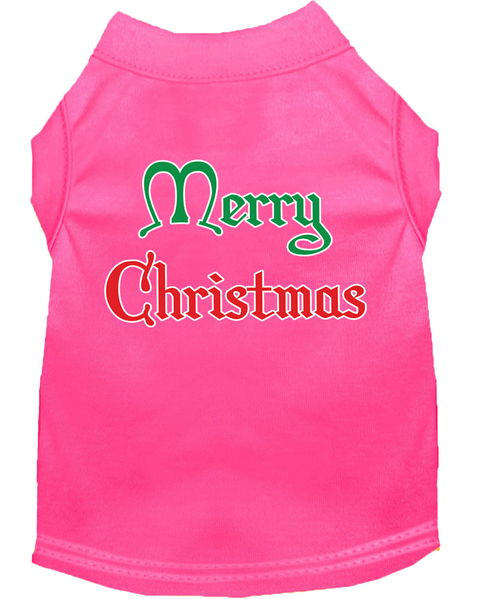As You Wish Apparel – "Merry Christmas" Pet Shirt