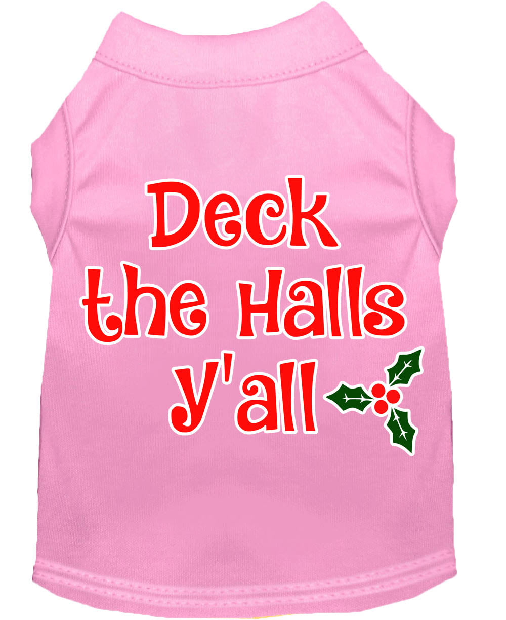 As You Wish Apparel – "Deck The Halls, Yall" Christmas Pet Shirt