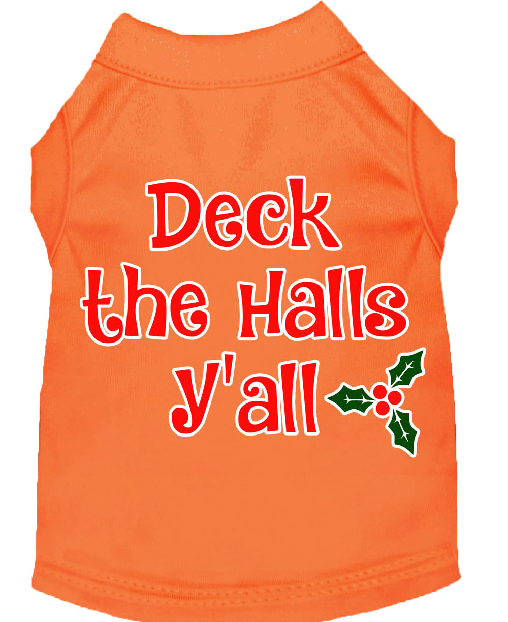 As You Wish Apparel – "Deck The Halls, Yall" Christmas Pet Shirt