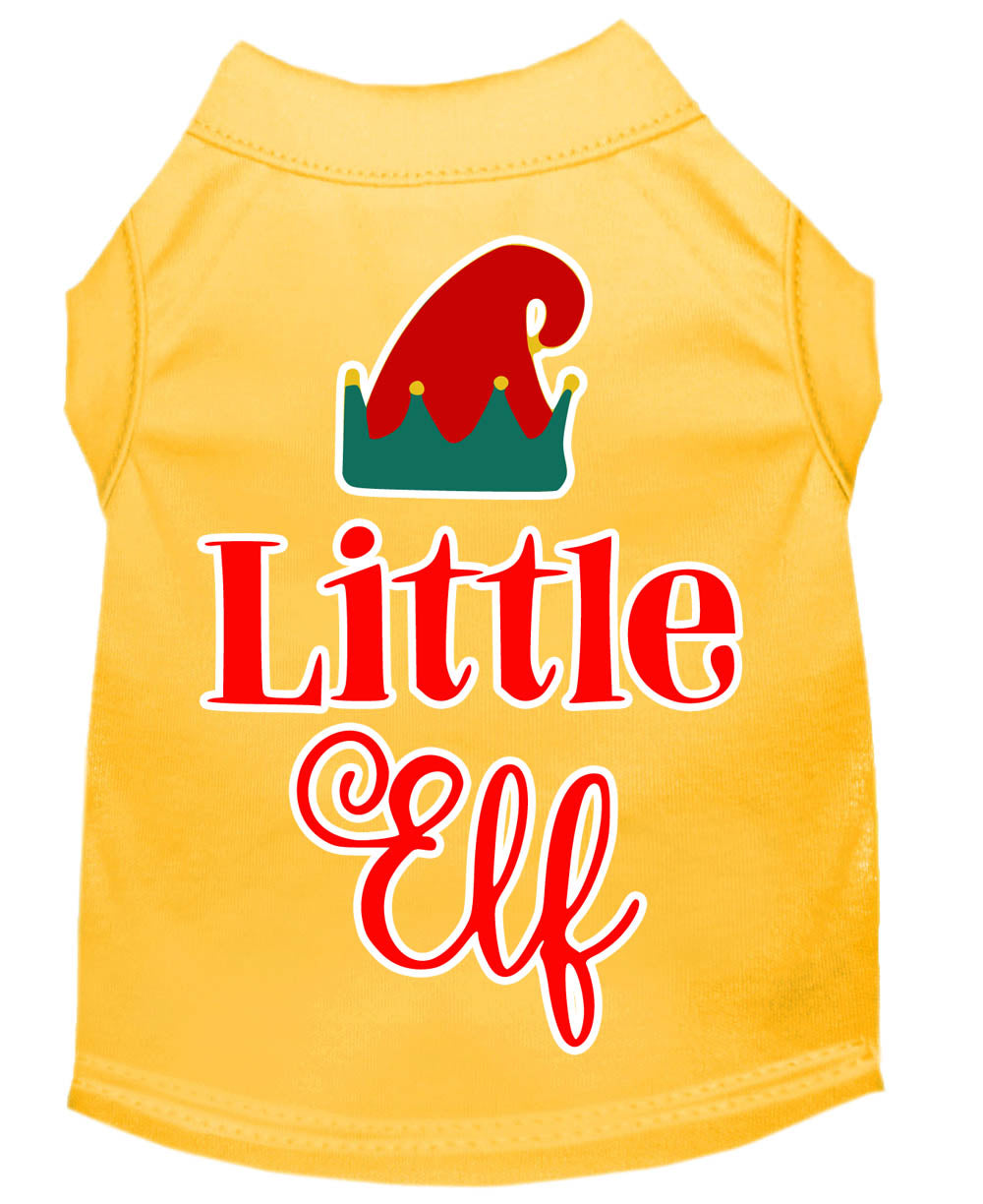 As You Wish Apparel – "Little Elf" Christmas Pet Shirt