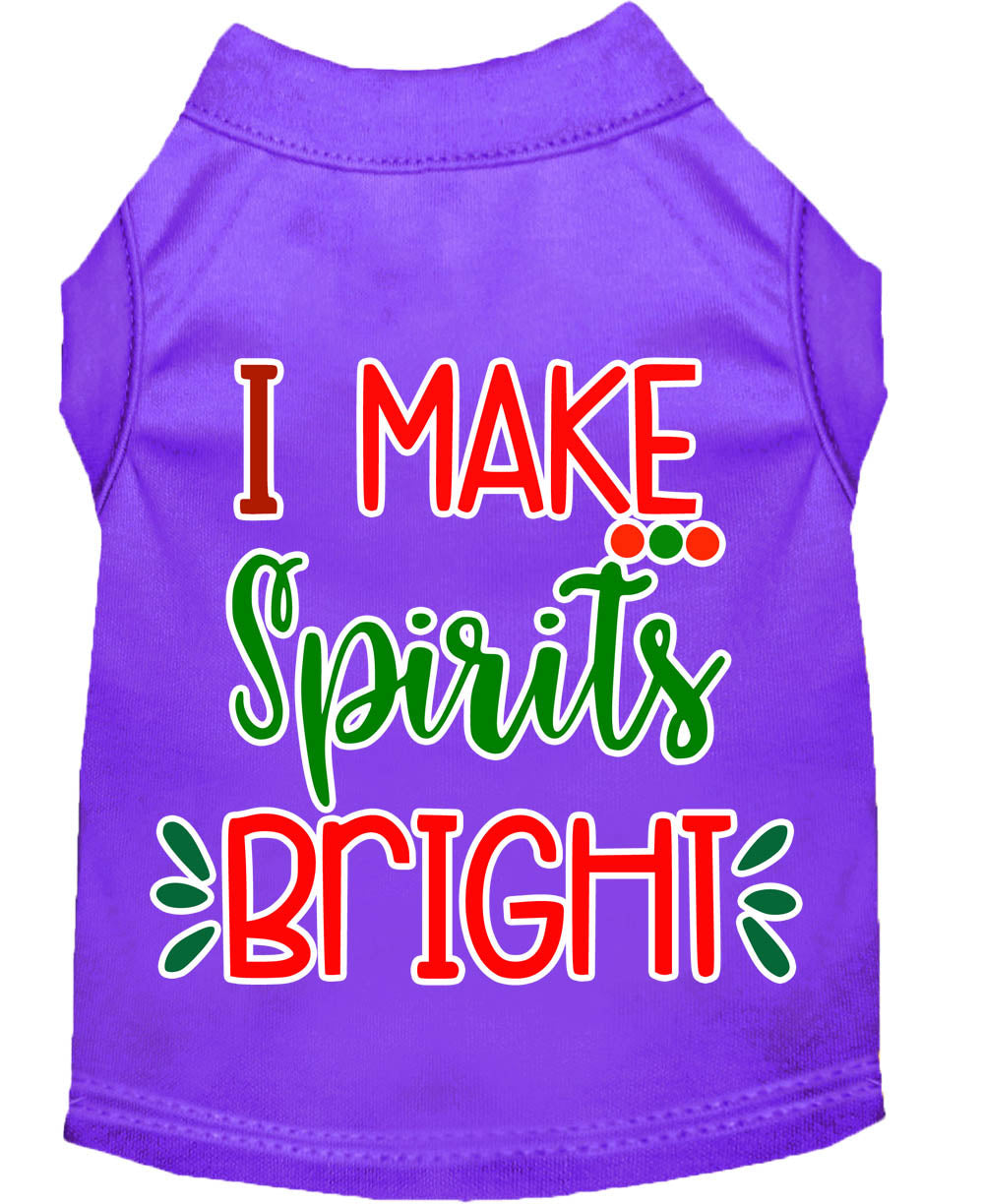 As You Wish Apparel – "I Make Spirits Bright" Christmas Pet Shirt