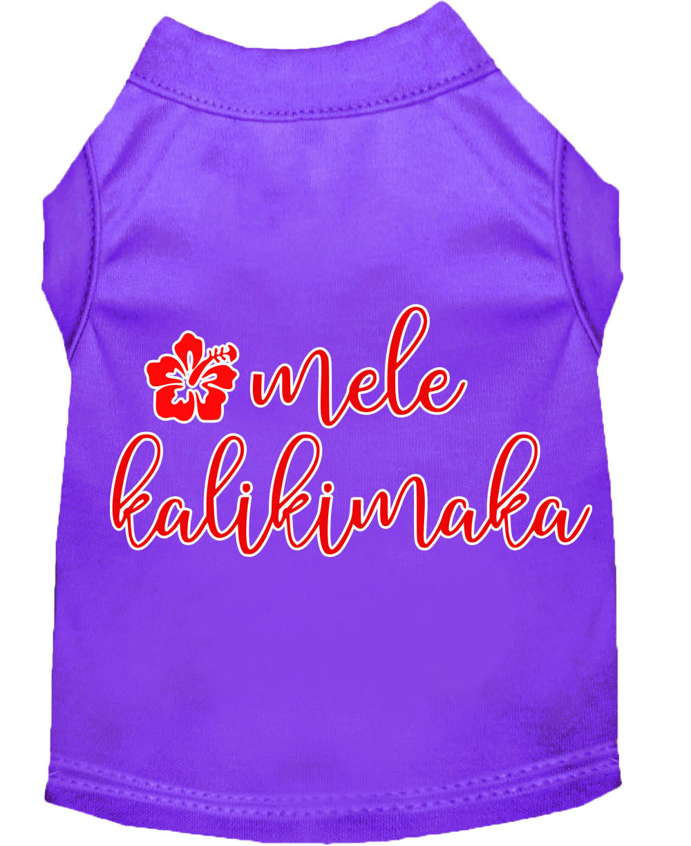 As You Wish Apparel – "Mele Kalikimaka" Christmas Pet Shirt