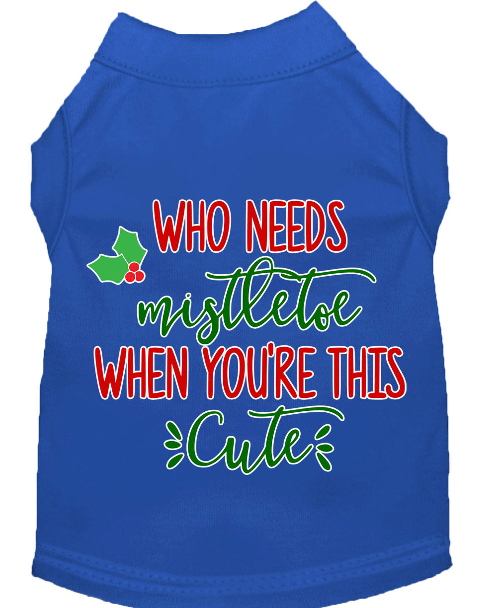 As You Wish Apparel – "Who Needs Mistletoe" Christmas Pet Shirt