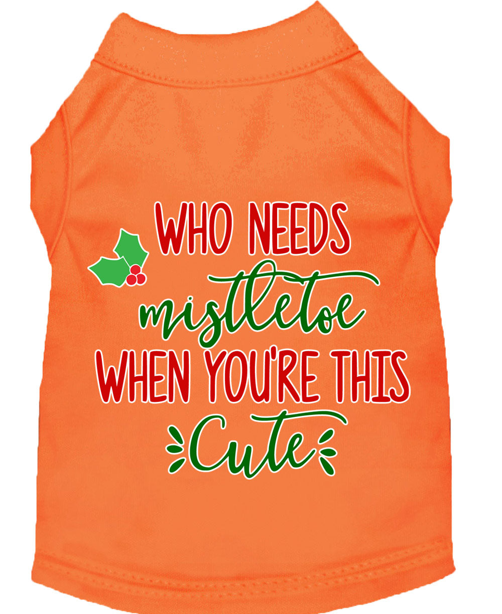 As You Wish Apparel – "Who Needs Mistletoe" Christmas Pet Shirt