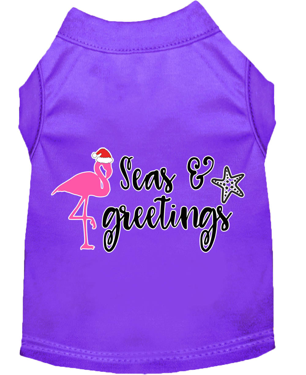As You Wish Apparel – "Seas and Greetings" Christmas Pet Shirt