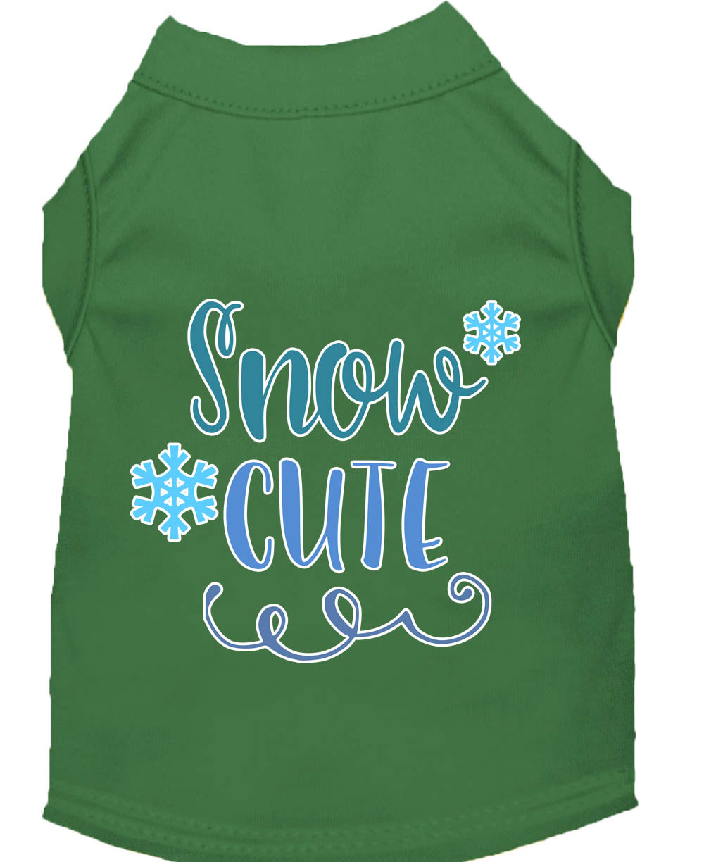As You Wish Apparel – "Snow Cute" Christmas Pet Shirt