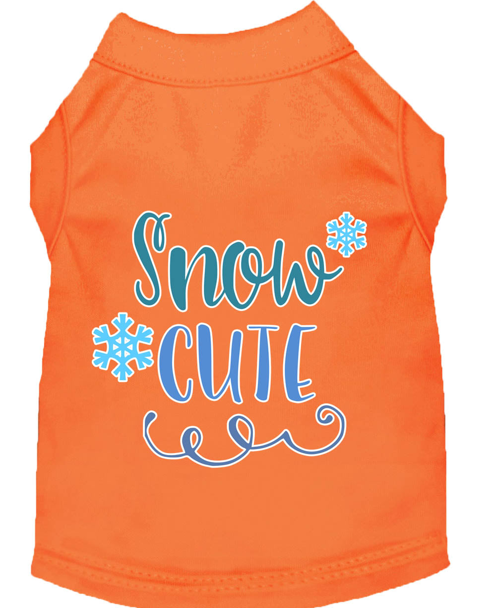 As You Wish Apparel – "Snow Cute" Christmas Pet Shirt