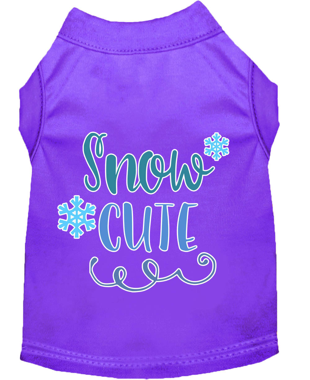 As You Wish Apparel – "Snow Cute" Christmas Pet Shirt