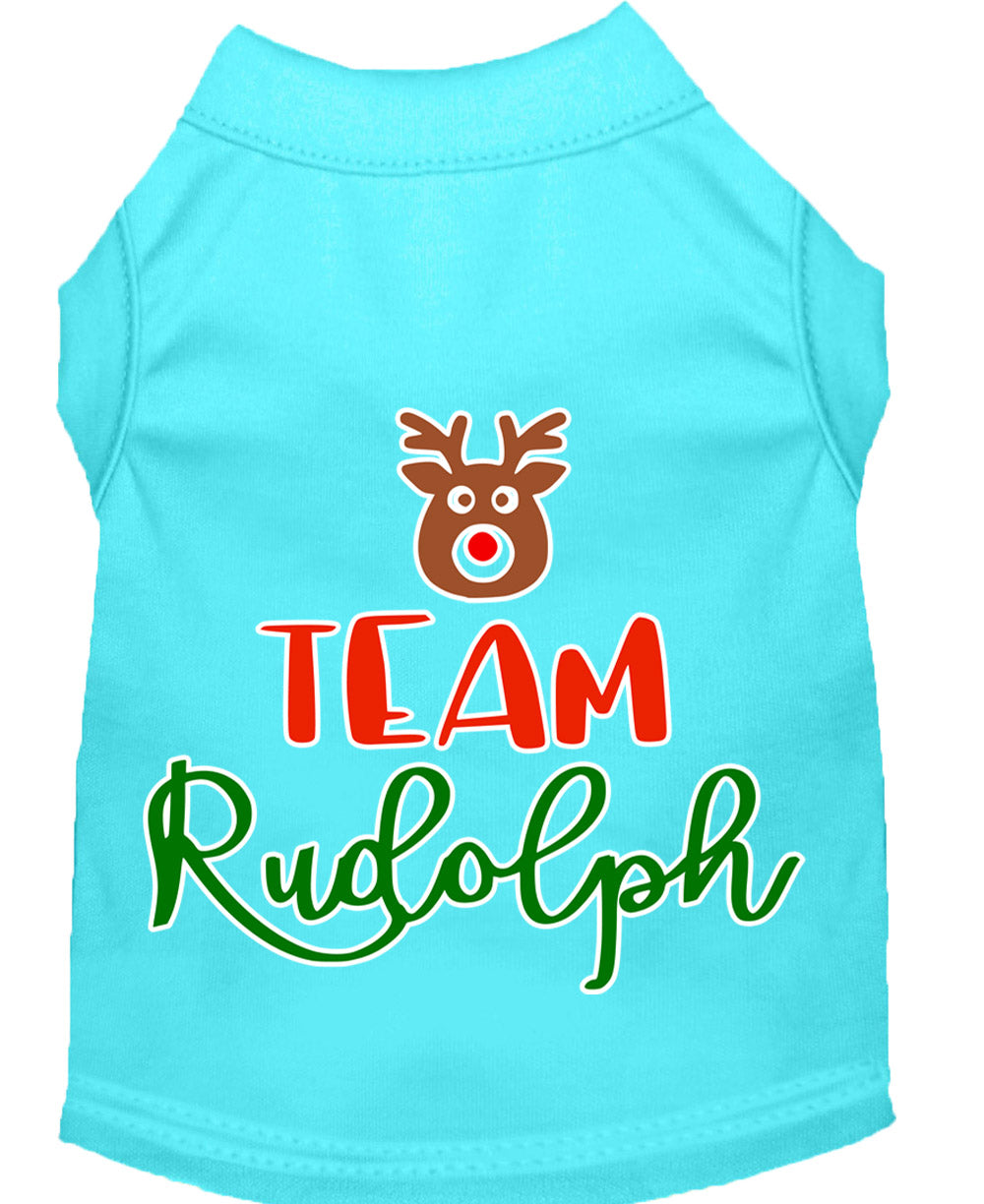 As You Wish Apparel – "Team Rudolph" Christmas Pet Shirt