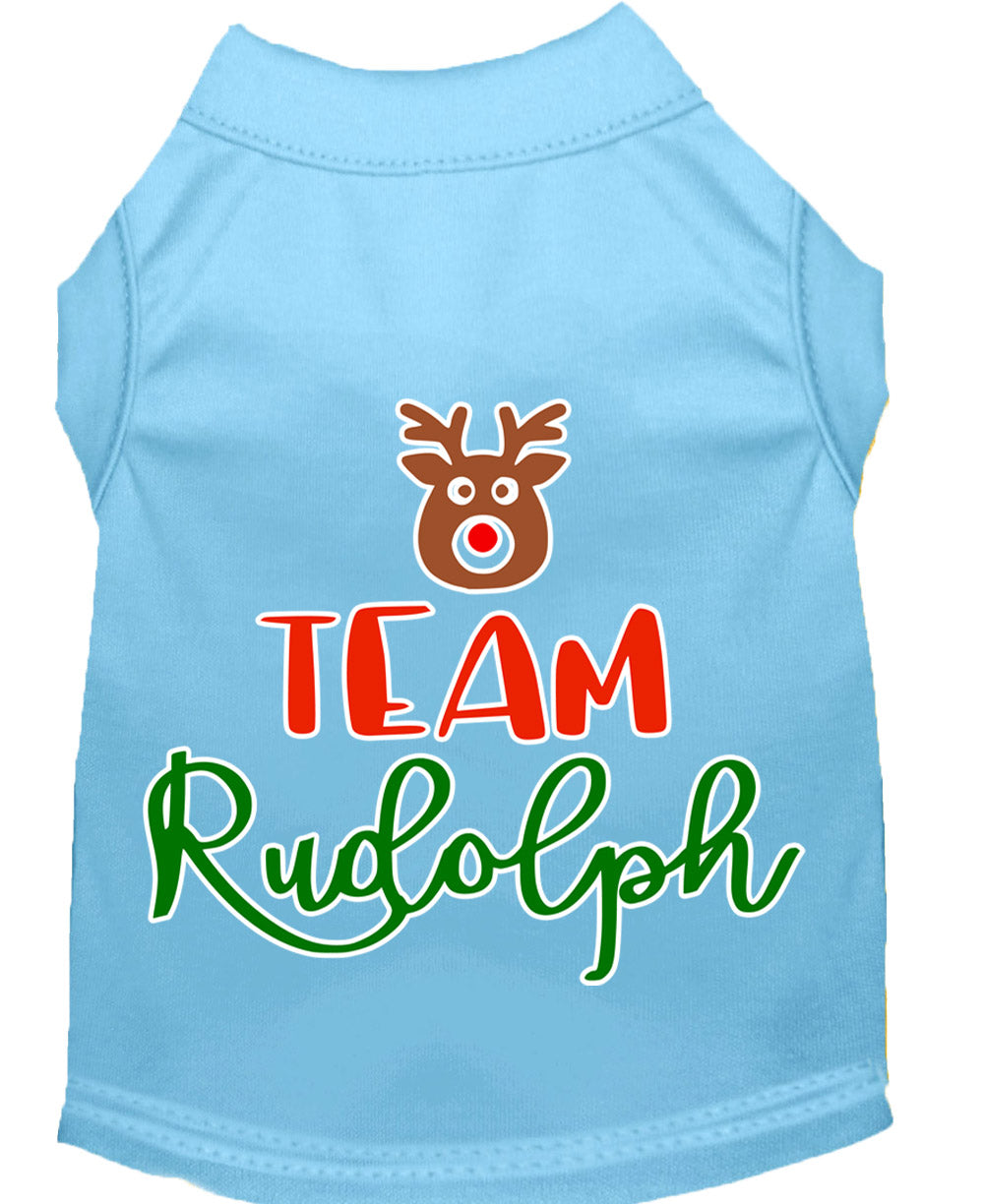 As You Wish Apparel – "Team Rudolph" Christmas Pet Shirt