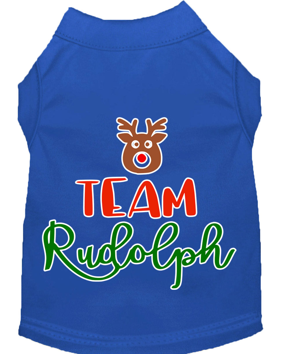 As You Wish Apparel – "Team Rudolph" Christmas Pet Shirt